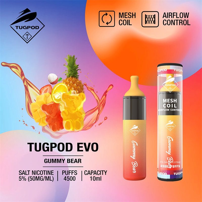 Tugpod Evo Disposable Vape Kit Puffs Ml Vapesourcing