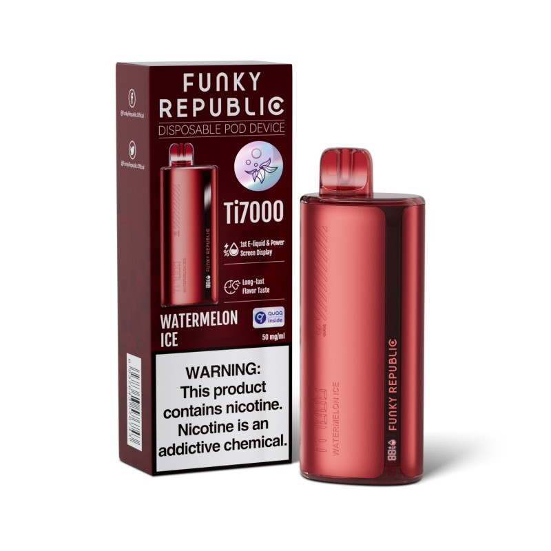 Funky Republic Ti7000 Disposable Vape By ElfBar 16 99 Vapesourcing