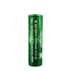 25a rechargeable lithium baterya vapcell inr18650