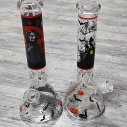 Glass Bong Halloween Water Pipe GB-027