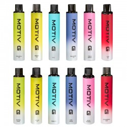 Wismec Motiv G Disposable Pod Kit 2500 Puffs 400mAh Rechargable with Flash Light