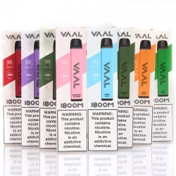 Vaal 1800M Disposable Vape Kit 1800 Puffs 900mAh