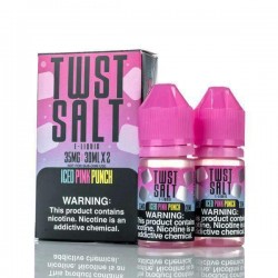 Twist Salt Pink 0° (Iced Pink Punch) E-juice 60ml
