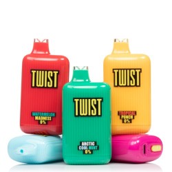 TWIST 6000 Nicotine Free Vape Disposable Kit Zero Nic