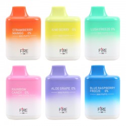 Fire Mega Nicotine Free Vape Disposable Kit 5000 Puffs 12ml