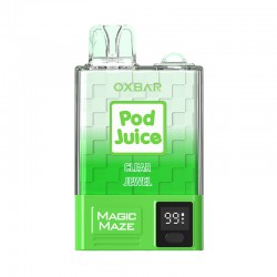Clear Jewel OXBAR X Pod Juice Magic Maze Pro 10K Disposable Vape