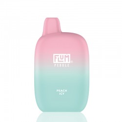 Peach Icy Flum Pebble 6000 Disposable Vape