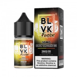 Lemon Tangerine Ice BLVK Fusion TFN Salt E-juice 30ml