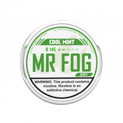 Mr Fog Dry Cool Mint Nicotine Pouches (20 Pouches/Can)