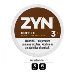 ZYN Coffee Nicotine Pouches (15 pouches/can)