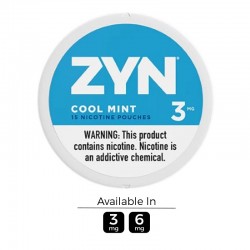 ZYN Cool Mint Nicotine Pouches (15 pouches/can)