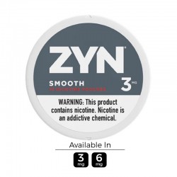 ZYN Smooth Nicotine Pouches (15 pouches/can)