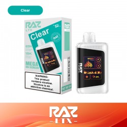 Clear RAZ LTX 25K Disposable Vape