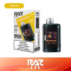 Tobacco RAZ LTX 25K Disposable Vape