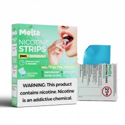 Peppermint Melta Nicotine Strips