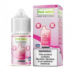 Pod Juice PJ5000 Series Bar Edition Peach Berry Ice E-juice 30ml