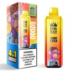 Bang Blaze 60K 4-in-1 Disposable Vape 56ml 5% (60000 Puffs)