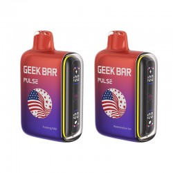 Geek Bar Pulse 15000 Patriot Edition Disposable Vape 16ml 5%