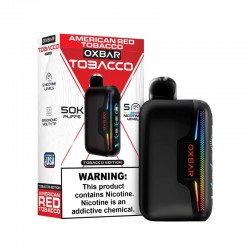 American Red Tobacco OXBAR Astro Maze 50K Disposable Vape