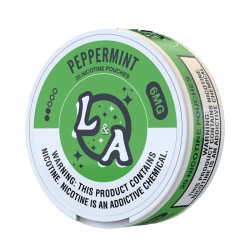 L&A Peppermint Nicotine Pouches