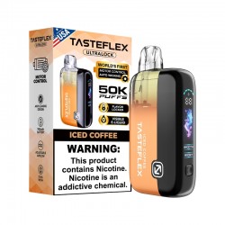 Iced Coffee Tasteflex Ultralock 50K Disposable Vape