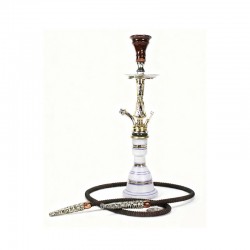 Khalil Maamoon Safari Kamanja 22 Inch Single Hose Hookah