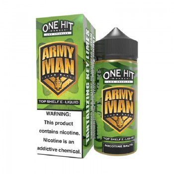 One Hit Wonder Army Man Tobacco-Free Nicotine Salt E-juice 100ml