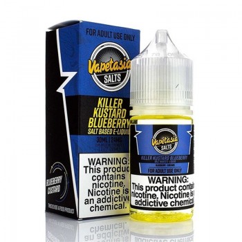 Vapetasia Salts Killer Kustard Blueberry E-juice 30ml