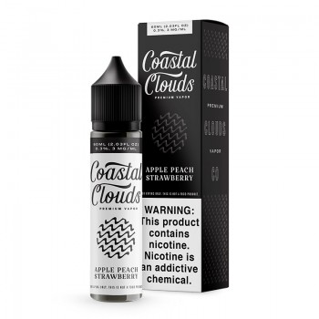 Coastal Clouds Apple Peach Strawberry E-juice 60ml