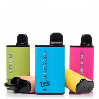 Pink Infinity Nicotine Free Vape Disposable Kit 6000 Puffs 15ml