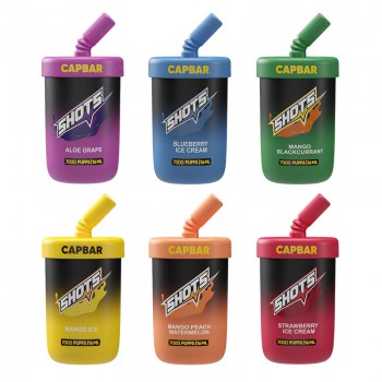 Capbar Shots Disposable Vape Kit 7000 Puffs 16ml | Vapesourcing