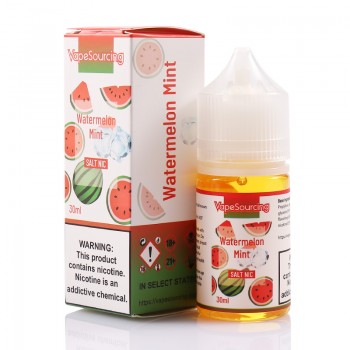 Vapesourcing Salt Series Watermelon Mint E-juice 30ml