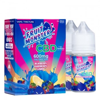 Fruit Monster Blueberry Raspberry Lemon CBD E-juice 60ml