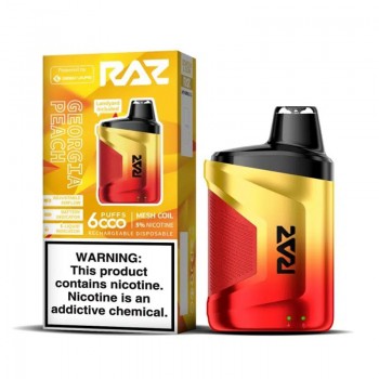 Georgia Peach Geek Vape Raz CA6000 Disposable Vape