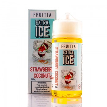 Fruitia Extra Ice Strawberry Coconut E-juice 100ml