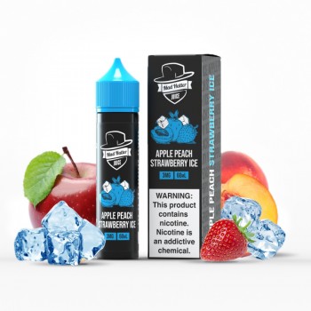 Mad Hatter Apple Peach Strawberry Ice E-juice 60ml