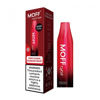 Moff Cycle Bar NFC 6000 Puffs Smart Disposable Vape 12ml 5% NIC