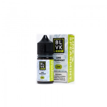BLVK Mint Series Lime Spearmint Nicotine Salt E-juice 30ml