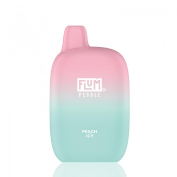 Peach Icy Flum Pebble 6000 Disposable Vape