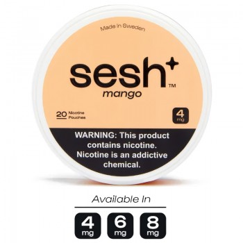 Sesh+ Mango Nicotine Pouches (20 Pouches/Can)