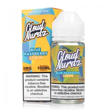 Blue Raspberry Lemon Cloud Nurdz E-juice 100ml