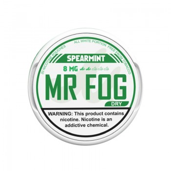Mr Fog Dry Spearmint Nicotine Pouches (20 Pouches/Can)