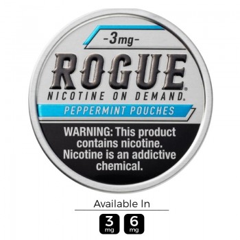 Rogue Peppermint Nicotine Pouches (20 Pouches/Can)