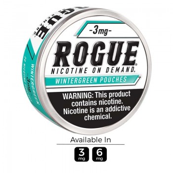 Rogue Wintergreen Nicotine Pouches (20 Pouches/Can)