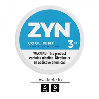 ZYN Cool Mint Nicotine Pouches (15 pouches/can)
