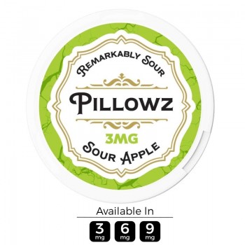 Pillowz TFN Sour Apple Nicotine Pouches (20 Pouches/Can)