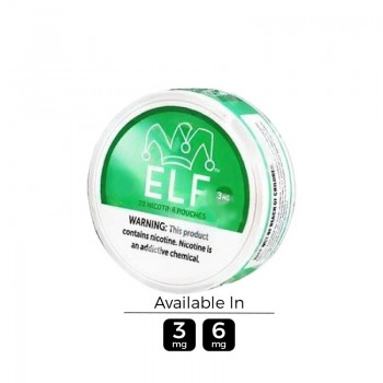 Elf Wintergreen Nicotine Pouches (20 Pouches/Can)