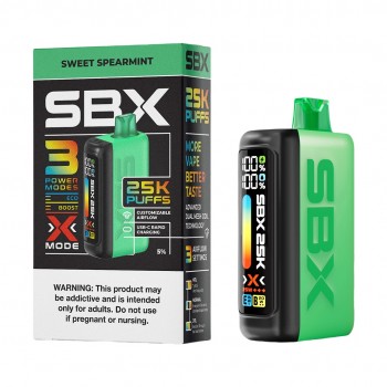 SBX 25K Disposable Vape 20mL 5%