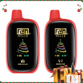 Flum Mello Christmas Limited Edition Disposable Vape 15ml 5% | Vapesourcing Flum Mello Christmas Limited Edition Disposable Vape 15ml 5% | Vapesourcing
