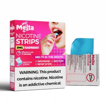 Raspberry Melta Nicotine Strips